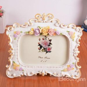 European Style Flower Frames Desktop Photo Frame