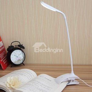 Dimmable Eye-Care Touch-Sensitive Control Panel LED Clamp Desk Lamp