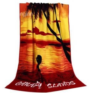 Noble Fashion Coconut Tree in the Sunset Bath Tower