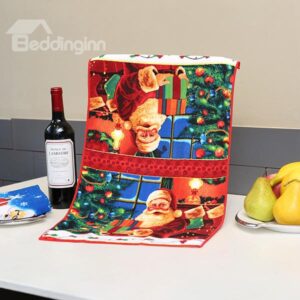 Cosy Warm Santa in People's House Ultrafine Fiber Tower