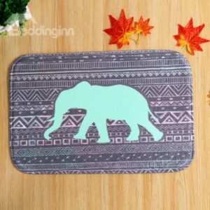 Cartoon You Are Awesome Owl Coral Velvet Anti-Slipping Doormat