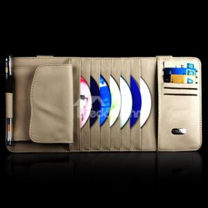 Practical Multifunctional CD Organizer for Car Sun Shades