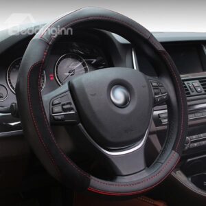 Comfortable Classic Special Designed Leather Material Steering Wheel Cover