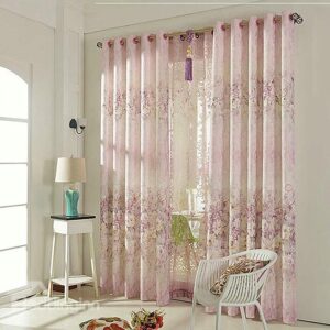 Elegant High Shading Degree Grommet Top Curtain