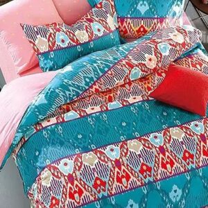 Stylish Abstract Design 4-Piece Cotton Duvet Cover Sets