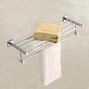 High Class Contemporary 100% Brass Bathroom Shelf