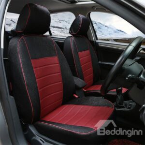 New Arrival Dual Color Leather Material Customized Car Seat Cover