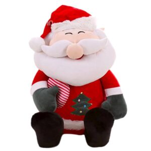 Gracious Smiling Santa Claus Design Throw Pillow