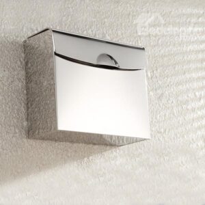 Contemporary Home Decor Super-thick Stainless Steel Rectangle Toilet Paper Holder