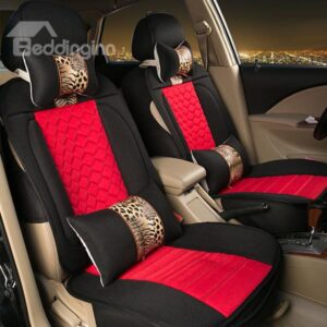 Perfect Tiger Pattern with Luxurious Dual Colored Design Car Seat Covers