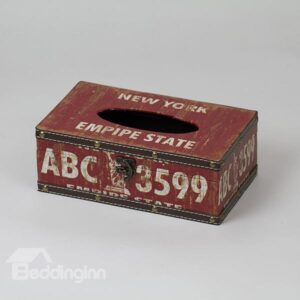 European Style Retro Empire State Print Paper Holder