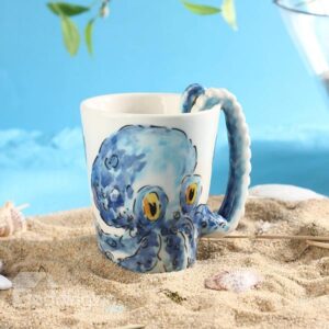 Creative Animal Design 3D Octopus Ceramic Coffee Mug
