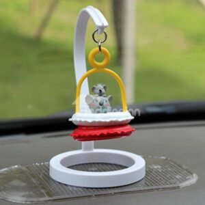 Creative Koala in Swim Ring Cartoon Stand Car Decor
