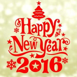 Festival Happy New Year Letters Window Decoration Removable Wall Sticker