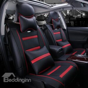Fashionable and Comfortable Dual Colored Strape Car Seat Cover
