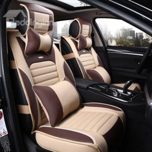 Sporty Premium Leather Material Comfortable Dual Color Car Seat Cover