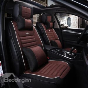 Premium Leather Material Comfortable Dual Color Car Seat Cover