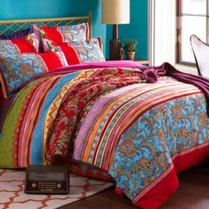 Elegant Jacquard Design Top Grade 4-Piece Duvet Cover Sets