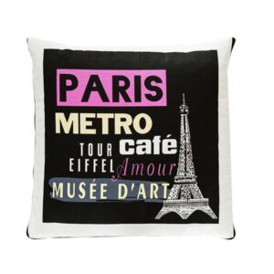 Fashionable Quillow Paris Designed Cotton Blanket Car Pillow