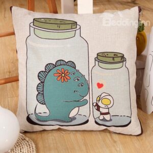Convertable Quillow Ultraman Patterned Linen Blanket Car Pillow