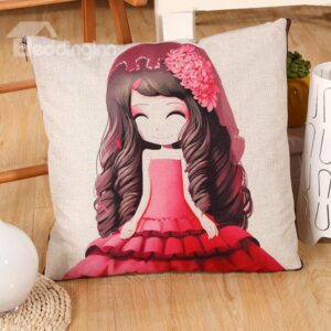 Convertable Quillow Dreamy Bride Patterned Linen Blanket Car Pillow