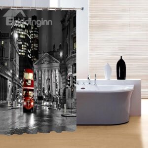 Faddish Creative New York City Print 3D Shower Curtain