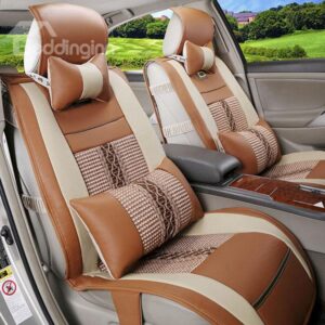 Sporty and Classic Ice Silk Material Car Seat Cover
