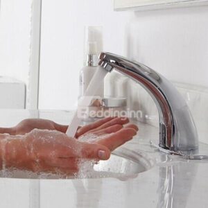 Automatic Infrared Sensor Hot-and-Cold Bathroom Sink Faucet