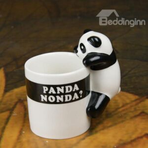 Wonderful 3D Panda on Edge Ceramic Coffee Mug