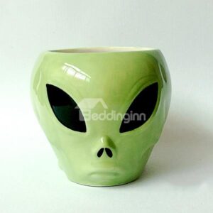 Creative Alien Design Ceramic Coffee Mug Gift Idea