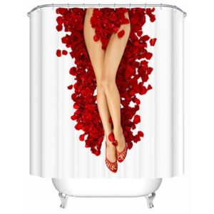 New Style Performance Art Sexy Lady 3D Shower Curtain