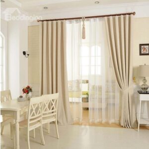 Modern Fashionable High Quality Double Pinch Pleat Curtain