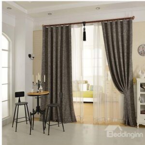 High Quality Elegant Double Pinch Pleat Curtain
