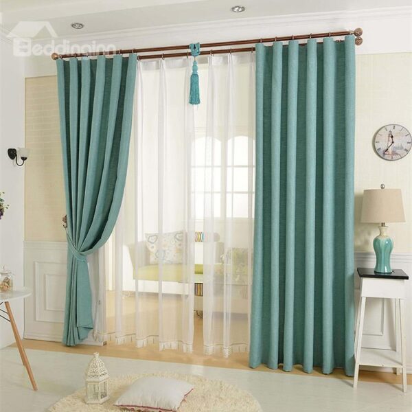 Stylish Top Quality Double Pinch Pleat Curtain