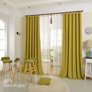 Refreshing High Quality Double Pinch Pleat Curtain