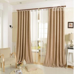 Elegant High Quality Double Pinch Pleat Curtain