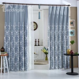 Graceful High Shading Degree Double Pinch Pleat Curtain