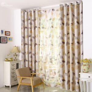 Modern High Shading Degree Grommet Top Curtain