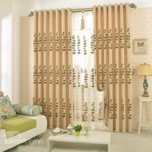 Modern Fashion High Quality Grommet Top Curtain