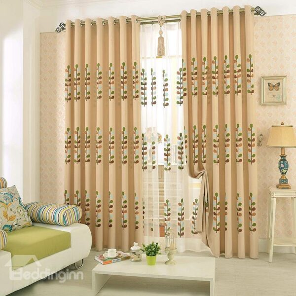 Modern Fashion High Quality Grommet Top Curtain