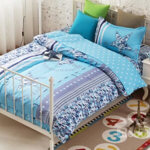 Cotton Camouflage and Star Pattern Kids 3-Piece Duvet Cover Sets
