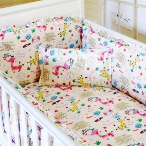 Happy Deers Qualified Cotton Crib Bedding Sets