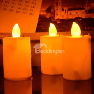 Creative Candle Design 1-Pair LED Nightlight Decoration