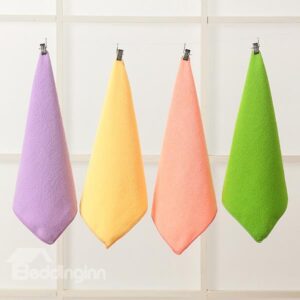 Fashion Concise Solid Color Ultrafine Fiber Tower