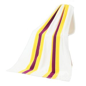 Fashion Modern Colored Stripes Ultrafine Fiber Bath Tower