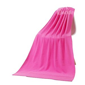 High Class Solid Color Thick Ultrafine Fiber Bath Tower