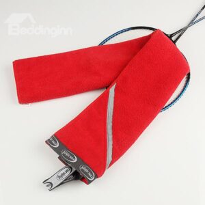 Fashion Solid Color Sports Style Ultrafine Fiber Tower