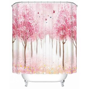 Fancy Dreamlike Field Scenery 3D Shower Curtain