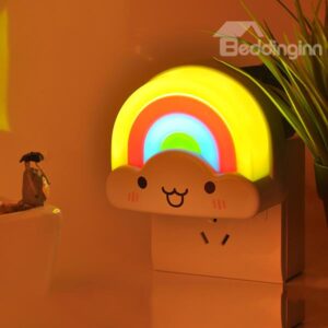 Creative Lightness-Operated Colorful Rainbow Design LED Nightlight