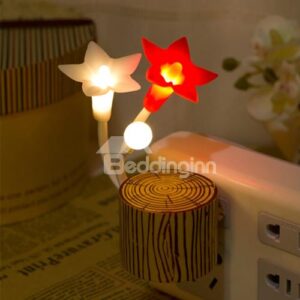 Wonderful Five-Petal Flower Lightness-Operated LED Nightlight
